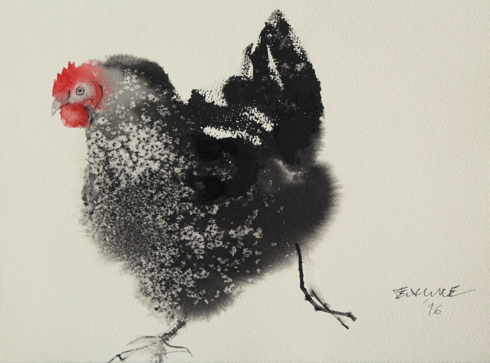 13 (1280x948)- Powerful Ink Paintings by Endre Penovac For The Year of Rooster