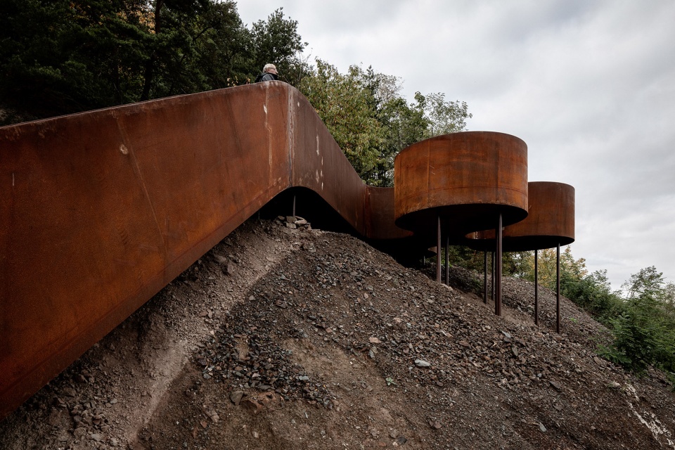 the chemin des carrieres quarries track by reiulf ramstad arkitekter