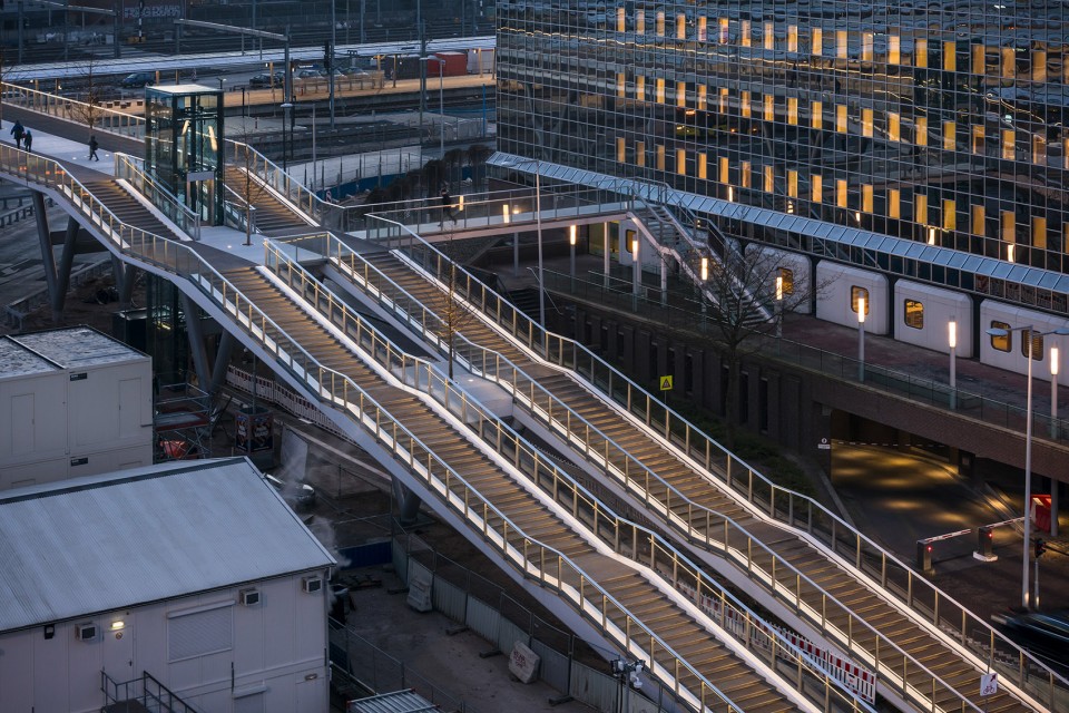 Moreelsebrug; Utrecht; Centraal Station; Cepezed Architects Delft; 2017;