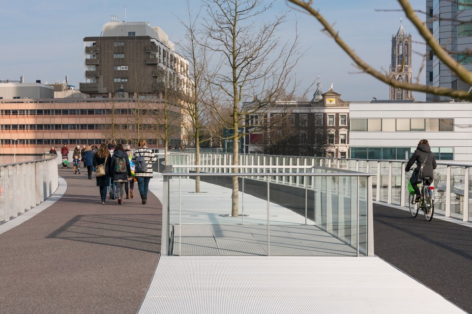 Moreelsebrug; Utrecht; Centraal Station; Cepezed Architects Delft; 2017;