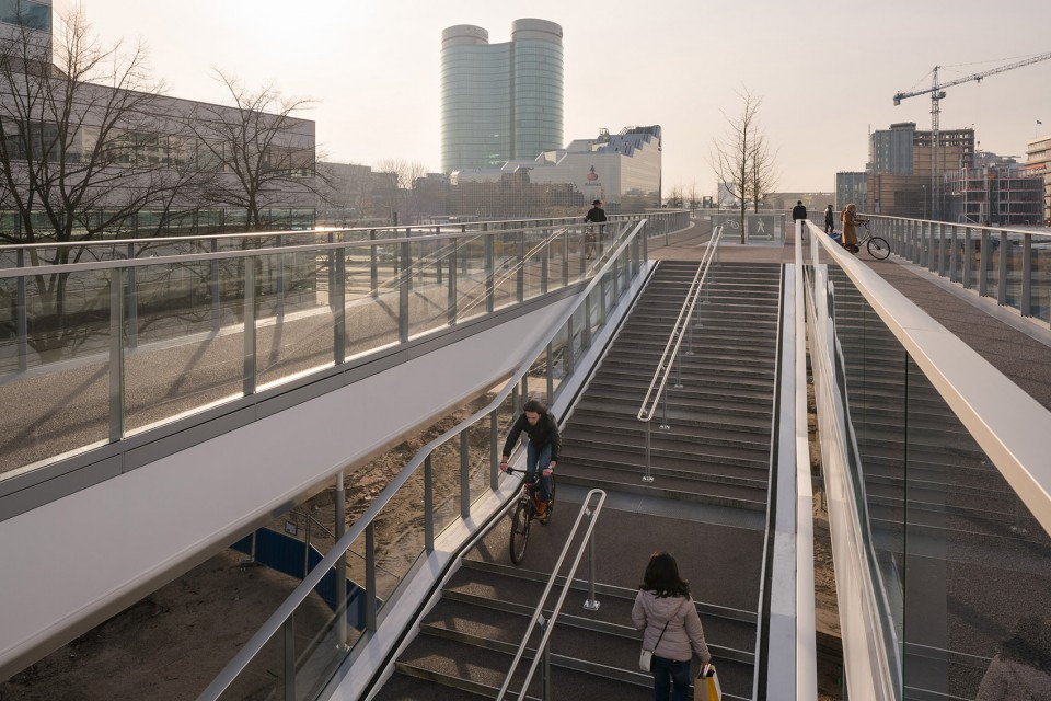 Moreelsebrug; Utrecht; Centraal Station; Cepezed Architects Delft; 2017;