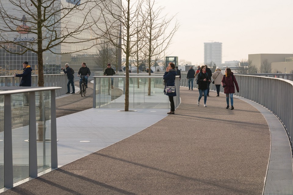 Moreelsebrug; Utrecht; Centraal Station; Cepezed Architects Delft; 2017;
