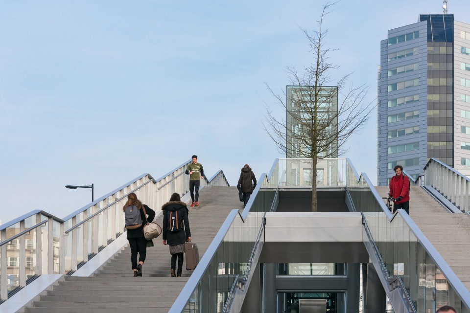 Moreelsebrug; Utrecht; Centraal Station; Cepezed Architects Delft; 2017;