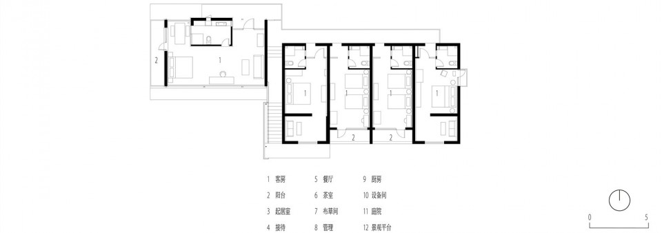说明1-4号院_二层平面2
