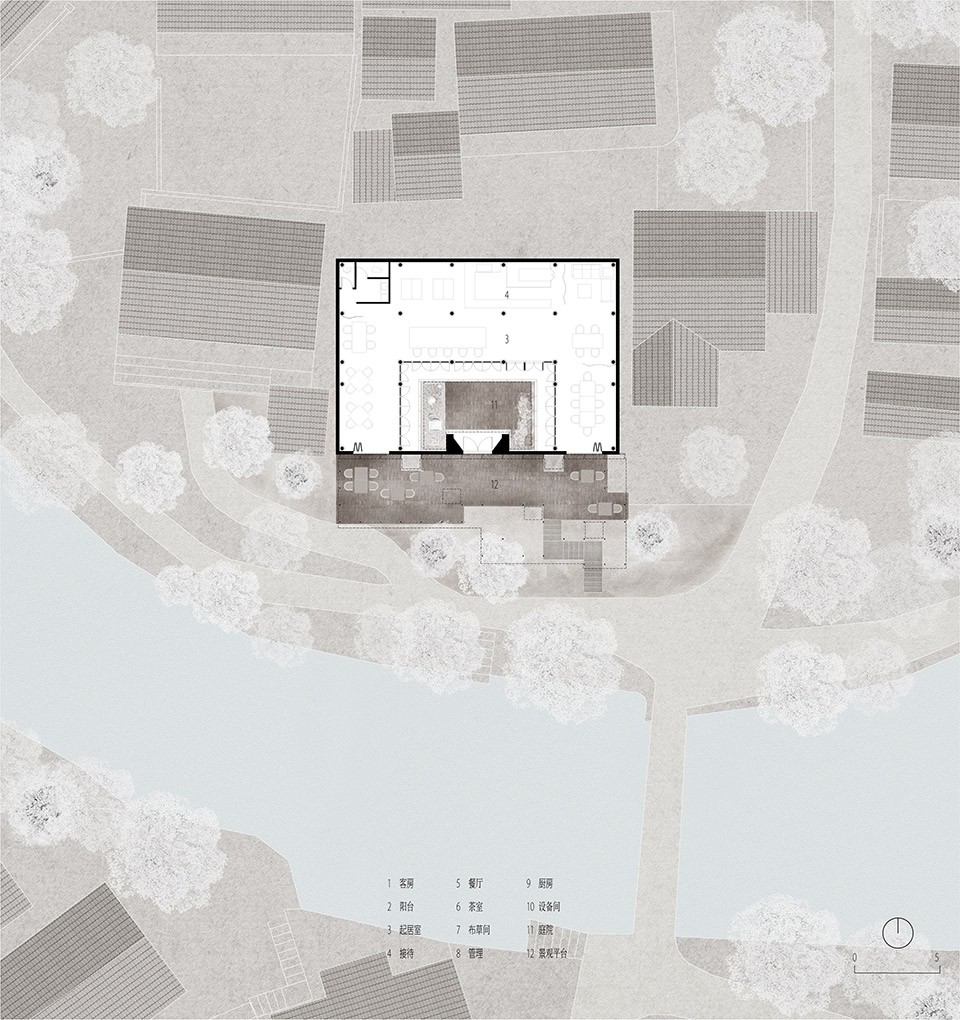 说明5号院_一层平面