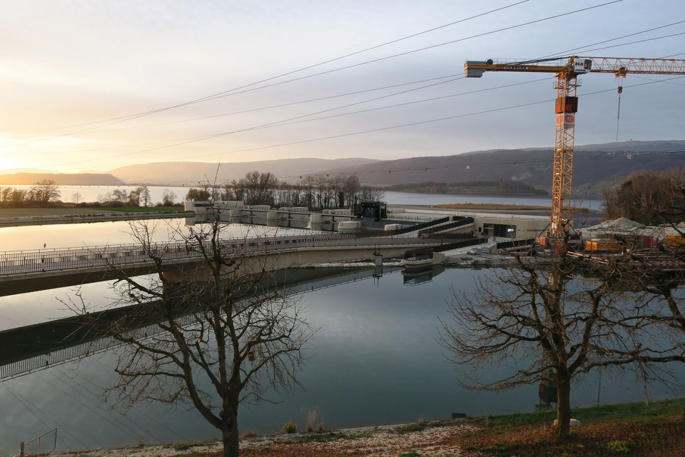 001-A new Landscape for the New Hydropower Plant Hagneck in Switzerland by Raymond Vogel Landschaften