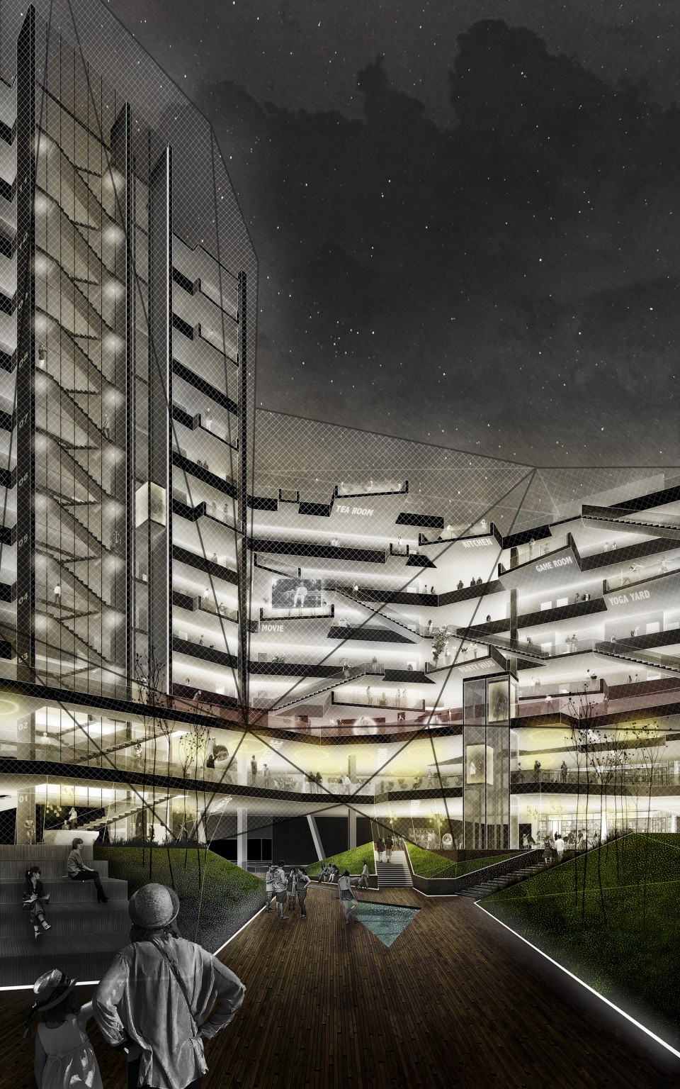 001-Zhang Xu-P1-1 night view