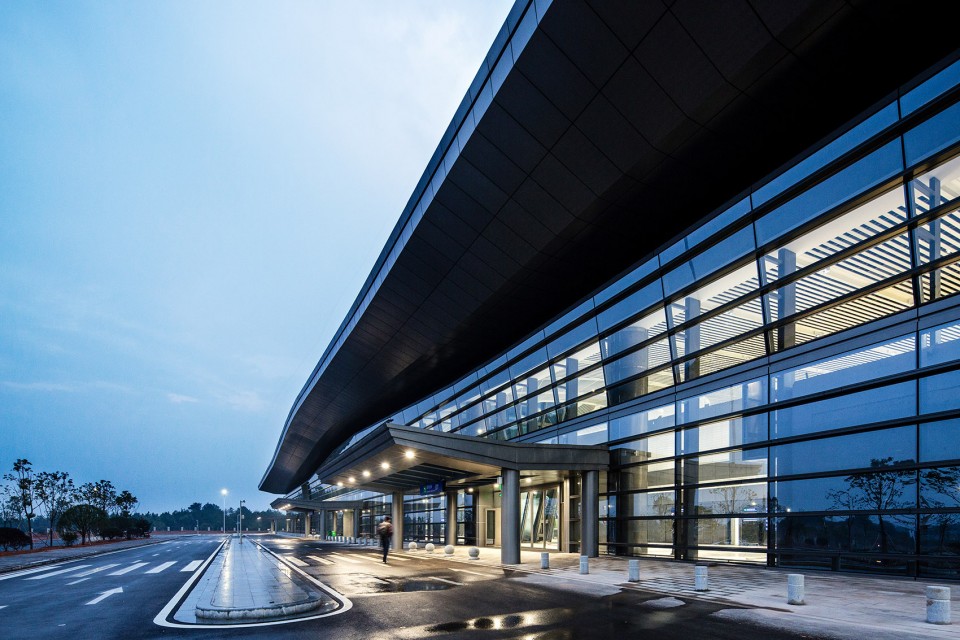 03.机场出发大厅入口Interior Design Of Shangrao Sanqingshan Airport by GRAND WISDOM