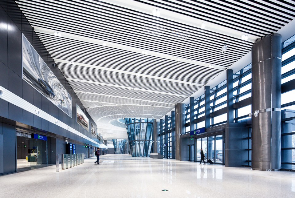 13.1.一层出发区Interior Design Of Shangrao Sanqingshan Airport by GRAND WISDOM