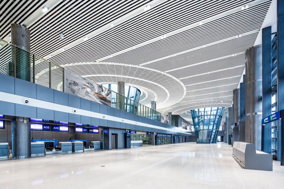 15.2.一层出发安检区Interior Design Of Shangrao Sanqingshan Airport by GRAND WISDOM