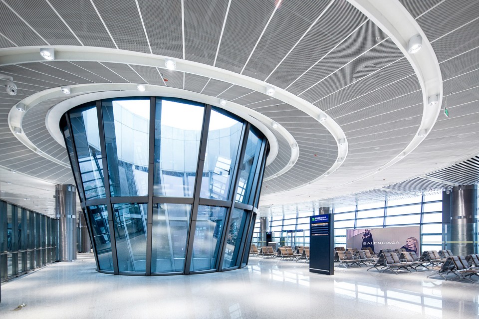 18.二层候机区、采光天井Interior Design Of Shangrao Sanqingshan Airport by GRAND WISDOM