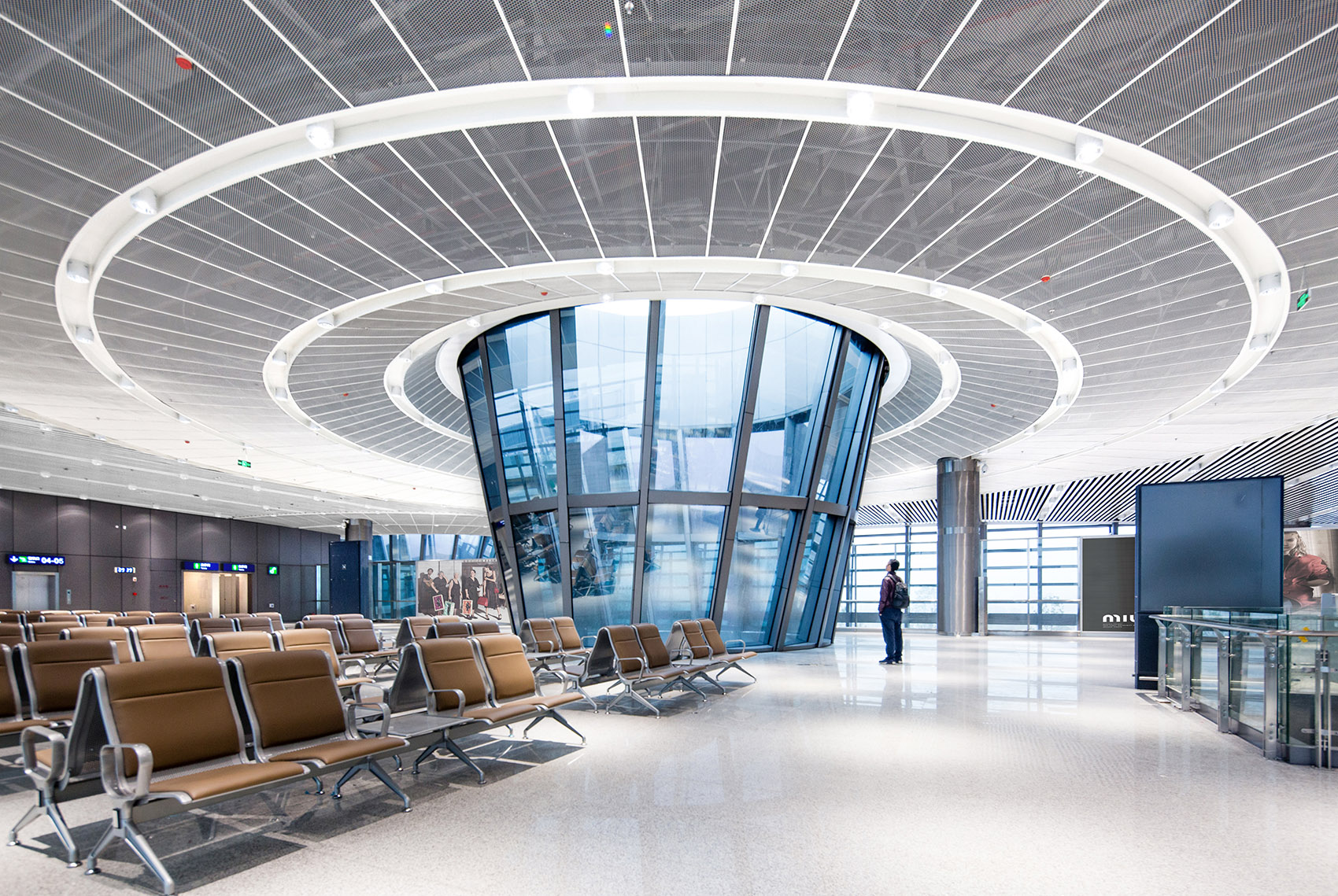Interior Design Of Shangrao Sanqingshan Airport by GRAND WISDOM 谷德设计网
