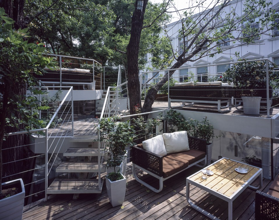 5-走向屋顶平台_TiensTiens cafe_TAO