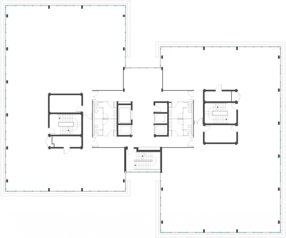 6-Plan R+3_site of thales_LCR ARCHITECTES