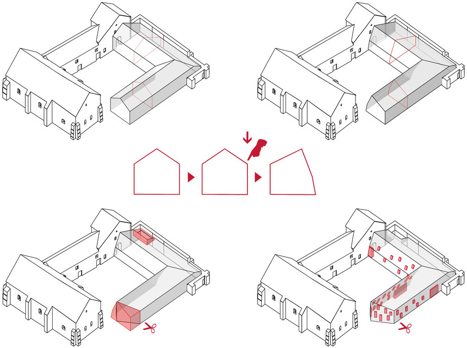9-diagram_Conversion of the Former Hospital_JUNG Architectures_Simon Buri