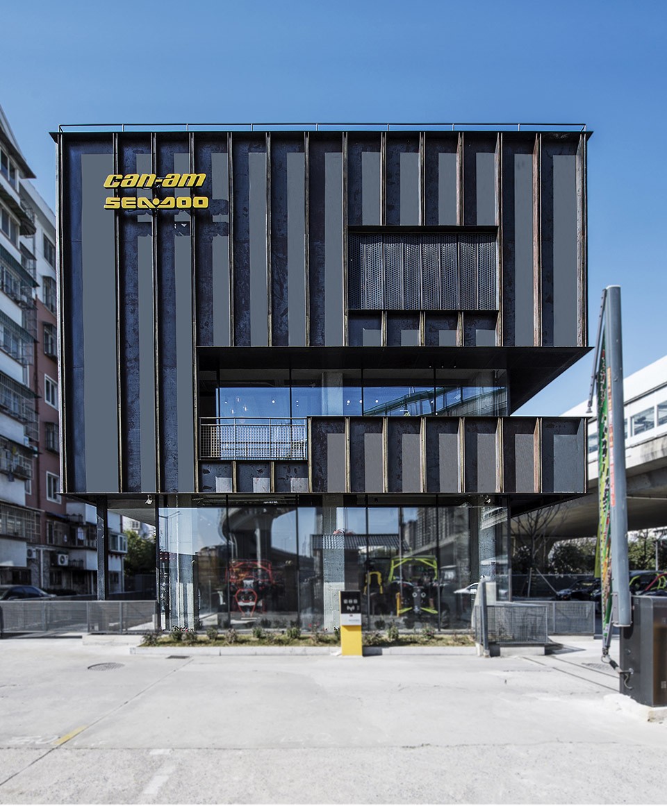 图5_Bombardier Flagship Store_ Ben Zhe Architecture