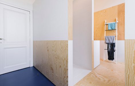 比利时创意改造：起居室变浴室 / VAN STAEYEN INTERIOR ARCHITECTS