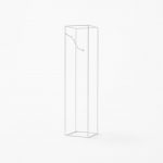 New side tables “tent” and a coat stand “koeda” for Capellini By nendo