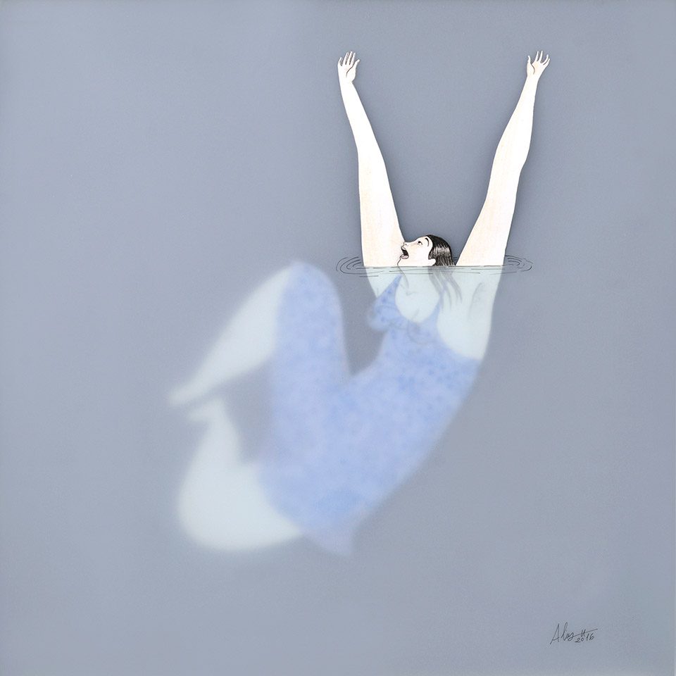 Water Women series By Sonia Alins
