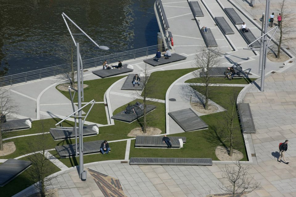 Open Space in Hafencity Marco Polo Terraces 1 Duccio Malagamba
