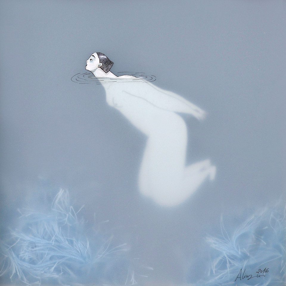 Water Women series By Sonia Alins