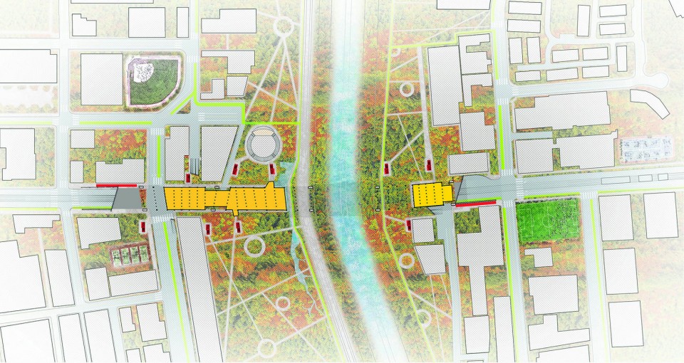 016-River Habitable Bridge & the Floating Gardens-Ground Level
