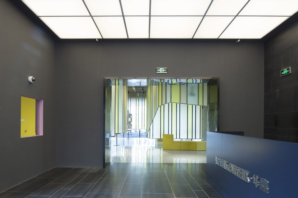 reception huaxin Atelier Liu Yuyang Architects Maos Design