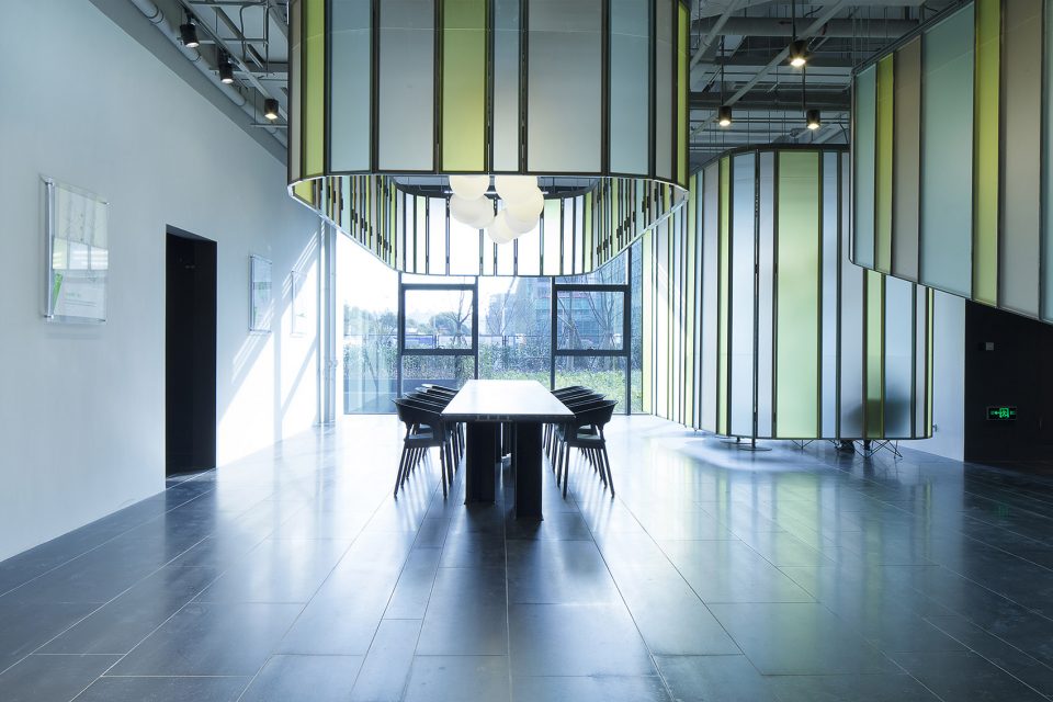 consultation hall1 huaxin Atelier Liu Yuyang Architects Maos Design