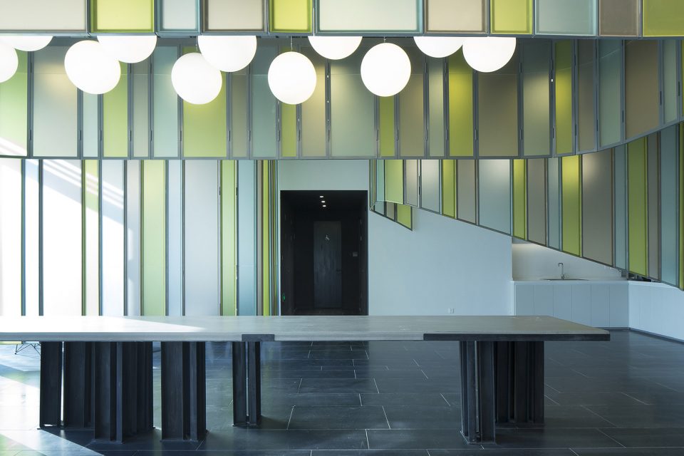 consultation hall2 huaxin Atelier Liu Yuyang Architects Maos Design