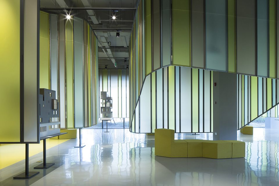 projection area huaxin Atelier Liu Yuyang Architects Maos Design
