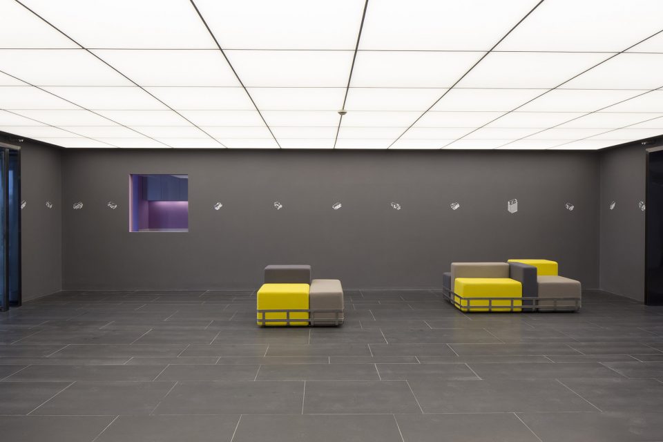 office lobby huaxin Atelier Liu Yuyang Architects Maos Design