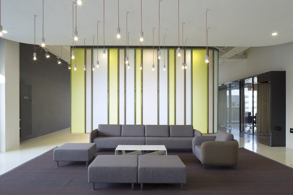 reception f5 huaxin Atelier Liu Yuyang Architects Maos Design