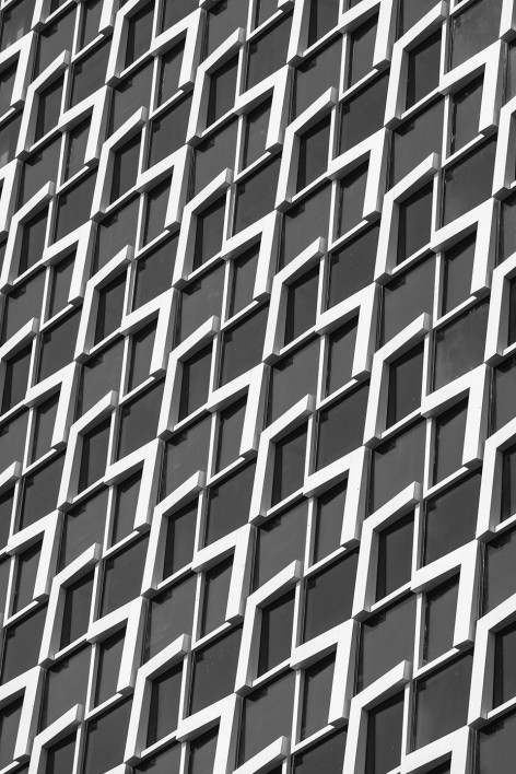 5-facade details3_Shanghai Landmark Center_Aedas