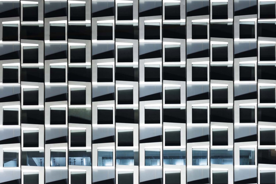 5-facade details_Shanghai Landmark Center_Aedas