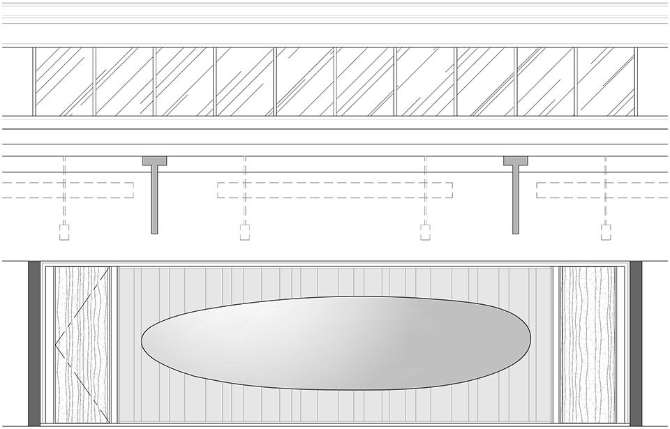 02 ELEVATION 01 one drop banzh architect