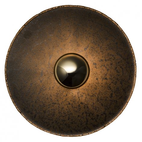 Igneous Wall Light Large lit