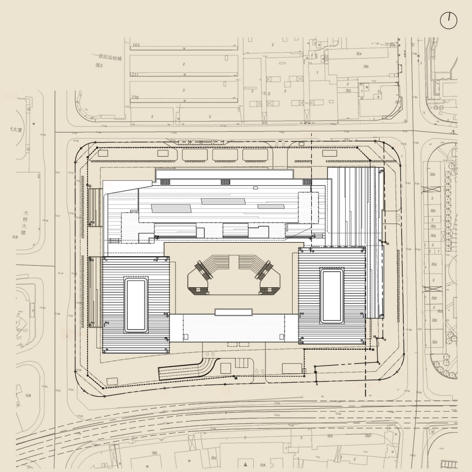 8-master plan_Shanghai Landmark Center_Aedas