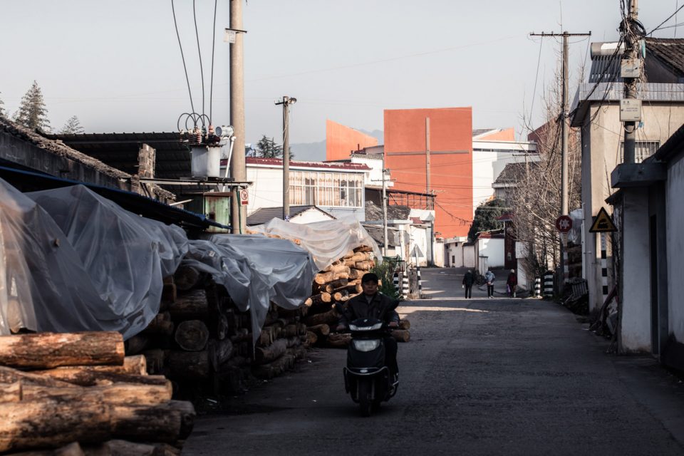 Christian Church Rebuilding Log in Jixi