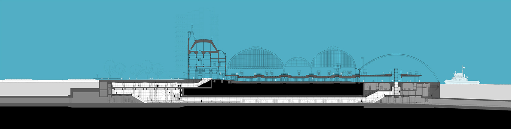 The North south Metro Line of Amsterdam by Benthem Crouwel Architects