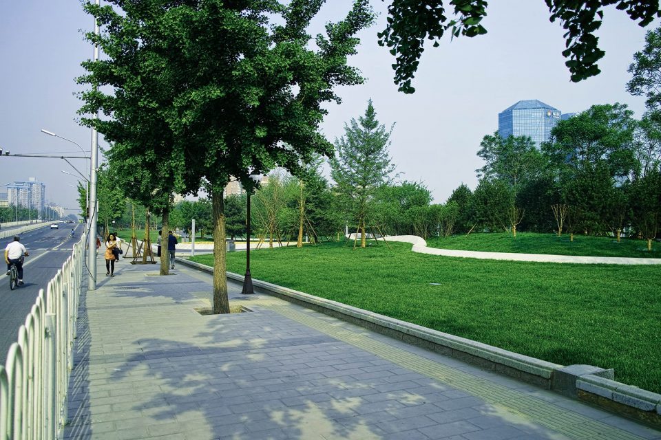 New perspectives on Changan Avenue by Beijing Beilin Landscape Architecture institute