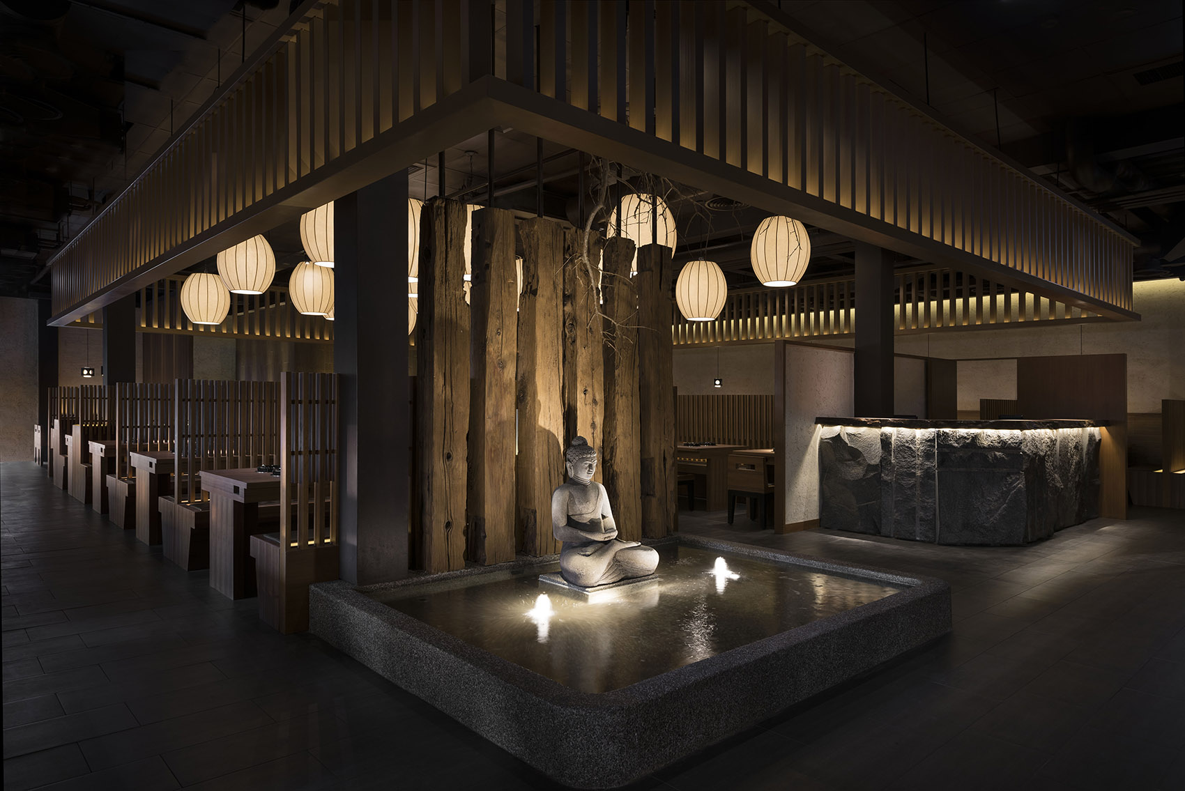 Shih-Chi Stone Hotpot, Taiwan By Joy Interior Design Studio - 谷德设计网