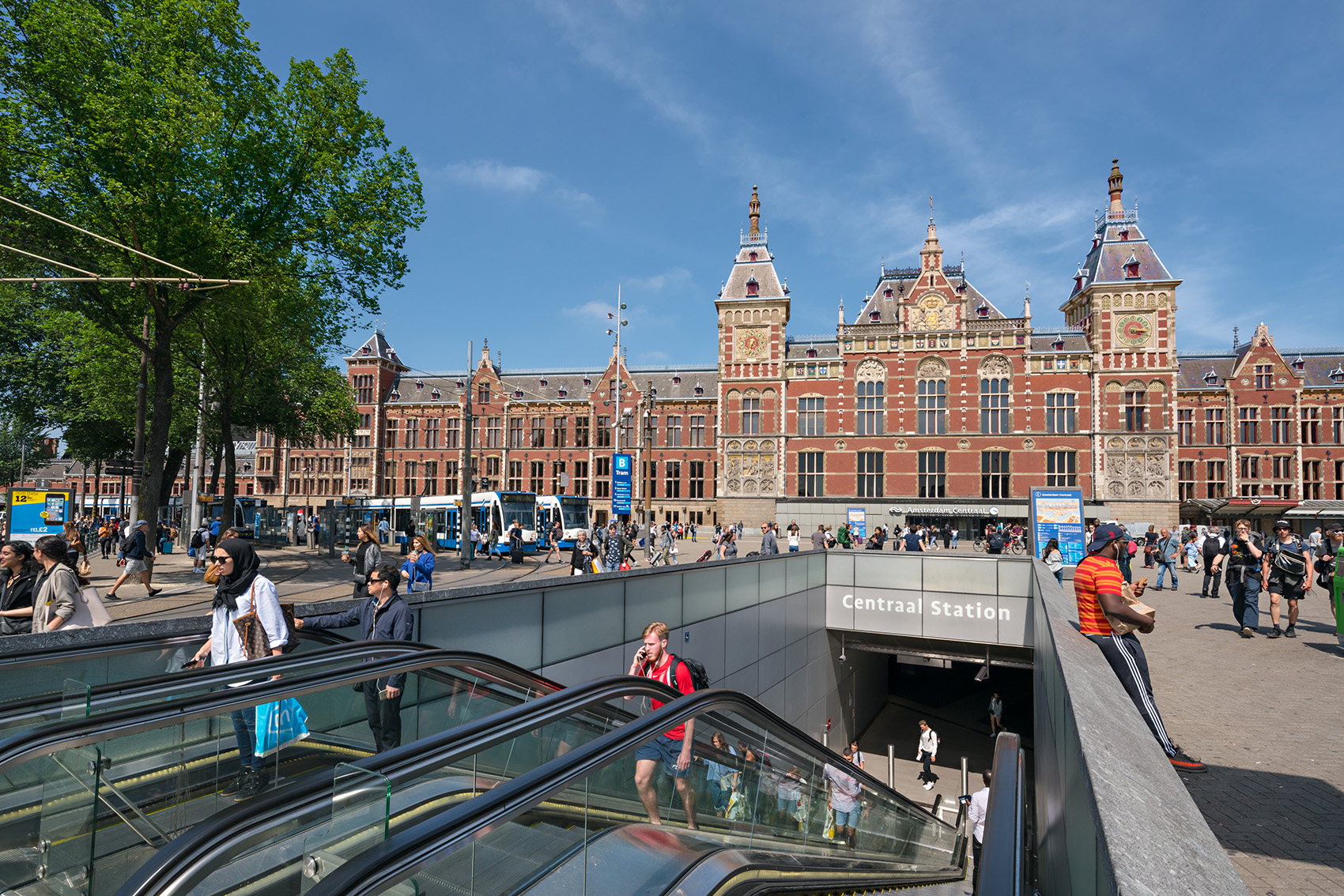 The North south Metro Line of Amsterdam by Benthem Crouwel Architects