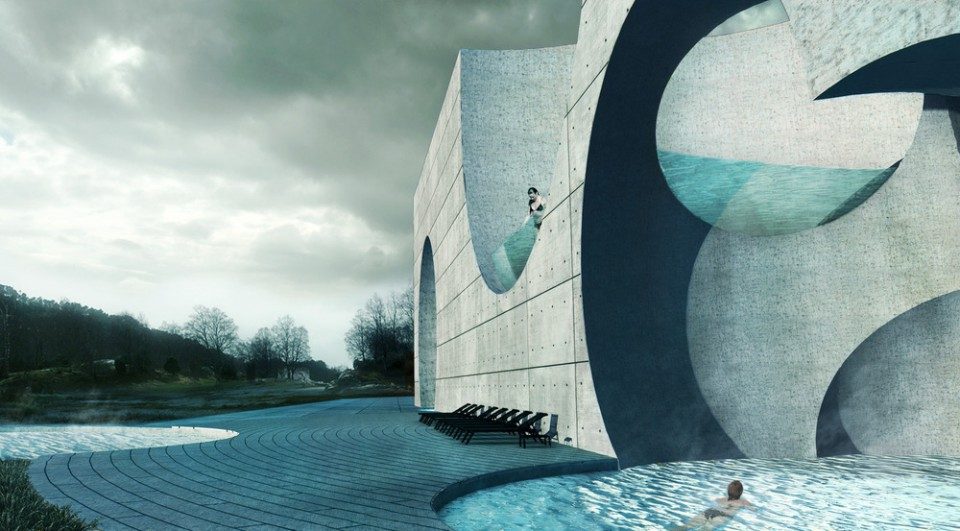 Liepaja Thermal Bath and Hotel by Steven Christensen Architecture 960x531