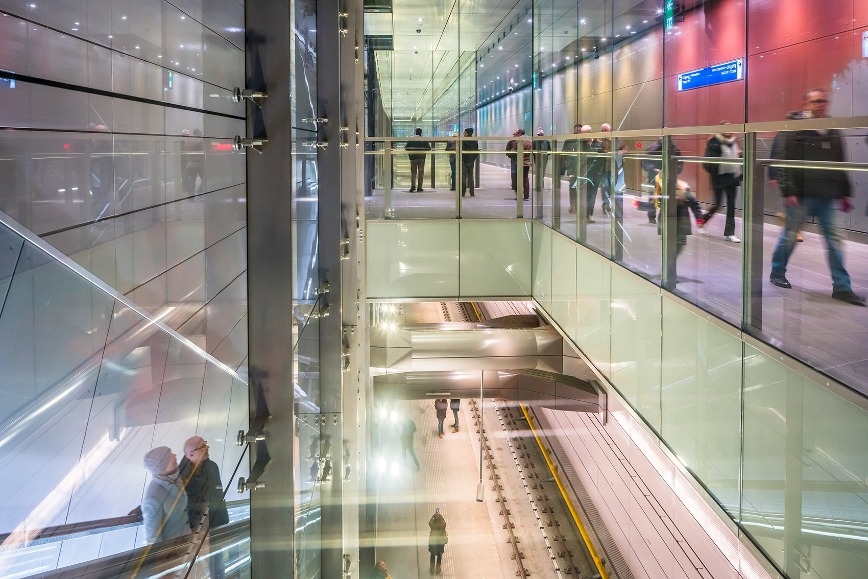 The North south Metro Line of Amsterdam by Benthem Crouwel Architects
