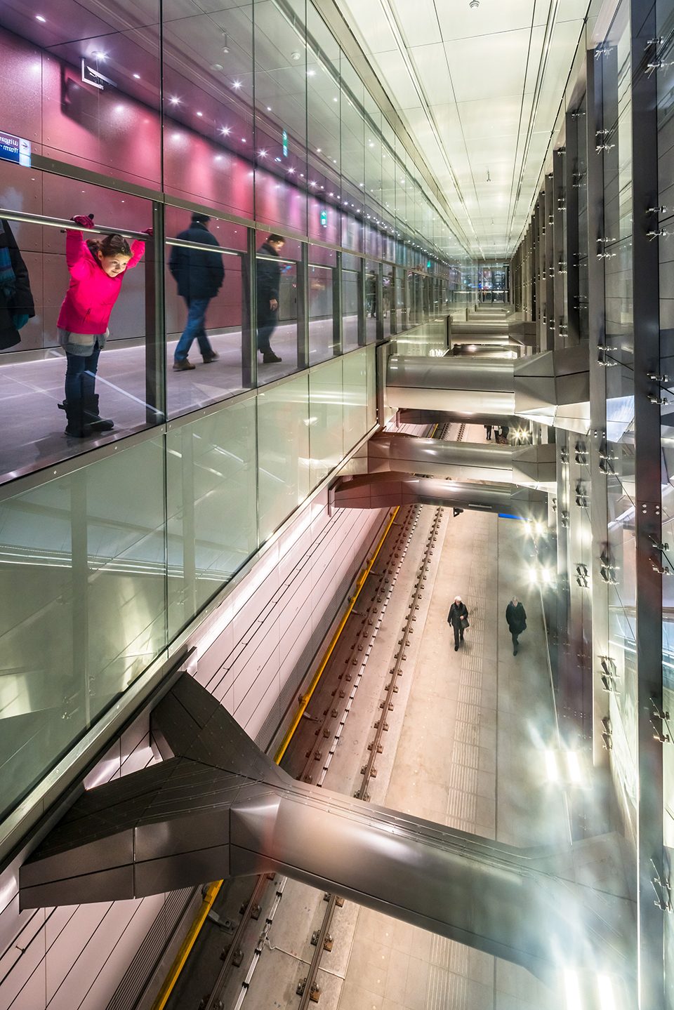 The North south Metro Line of Amsterdam by Benthem Crouwel Architects