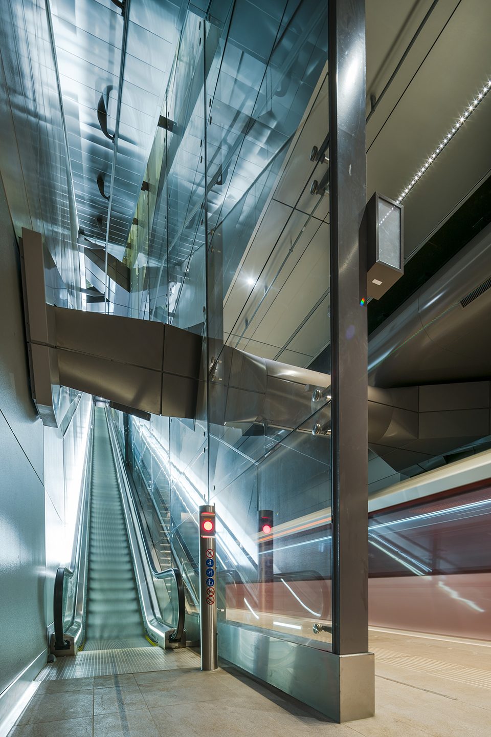 The North south Metro Line of Amsterdam by Benthem Crouwel Architects