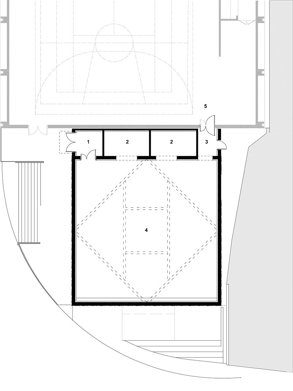 Gymnastics Building By Heams Michel副本