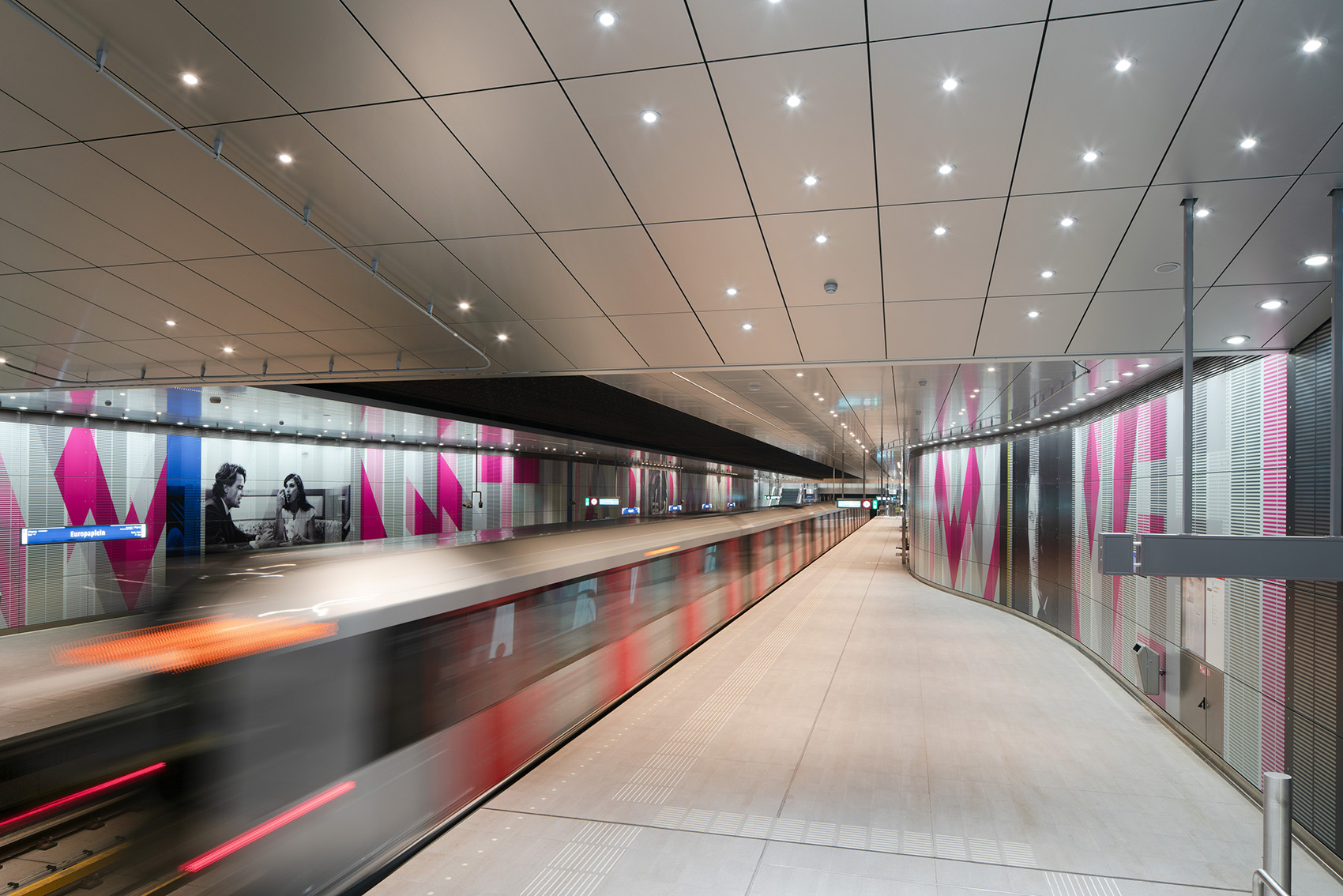 The North south Metro Line of Amsterdam by Benthem Crouwel Architects