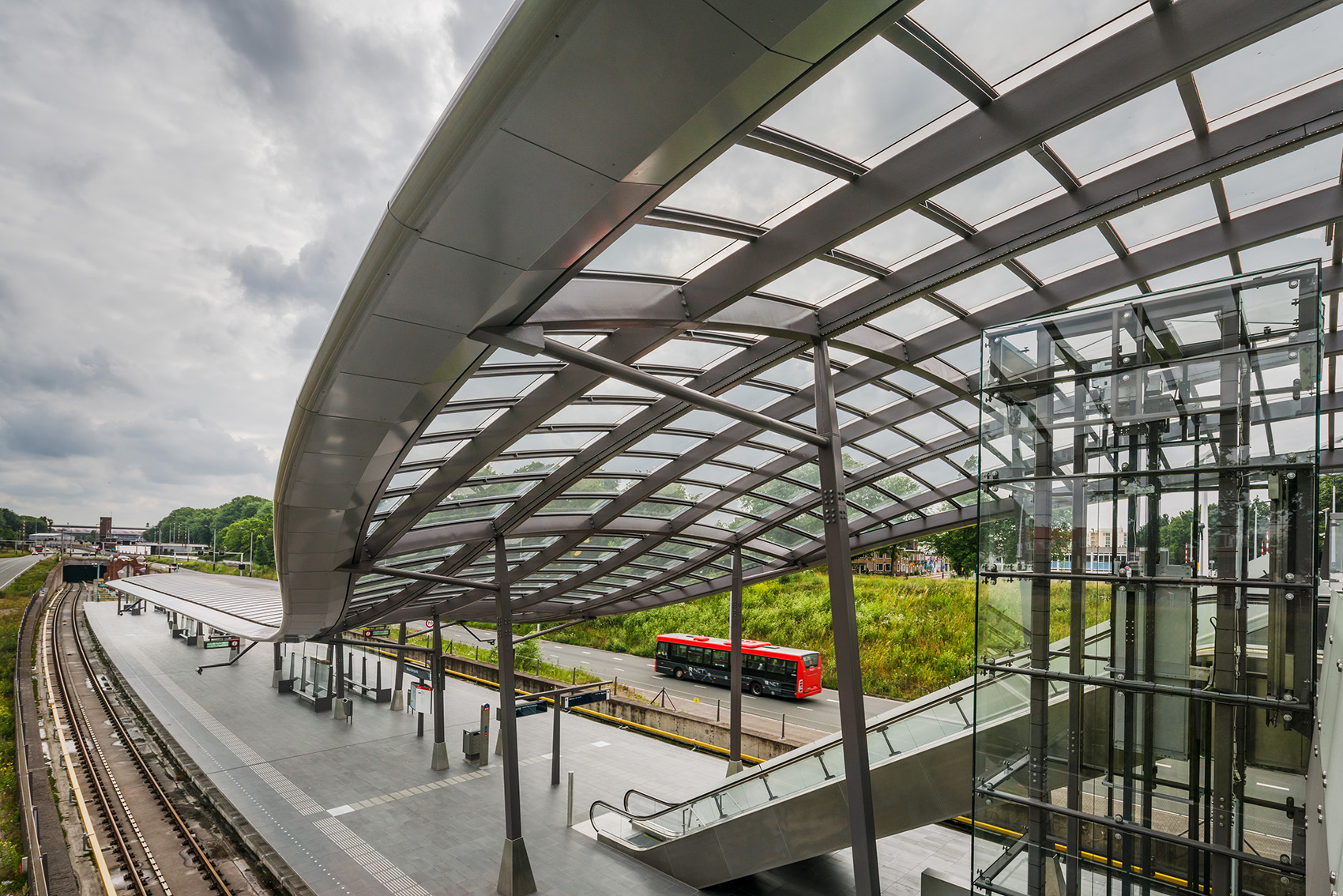 The North south Metro Line of Amsterdam by Benthem Crouwel Architects