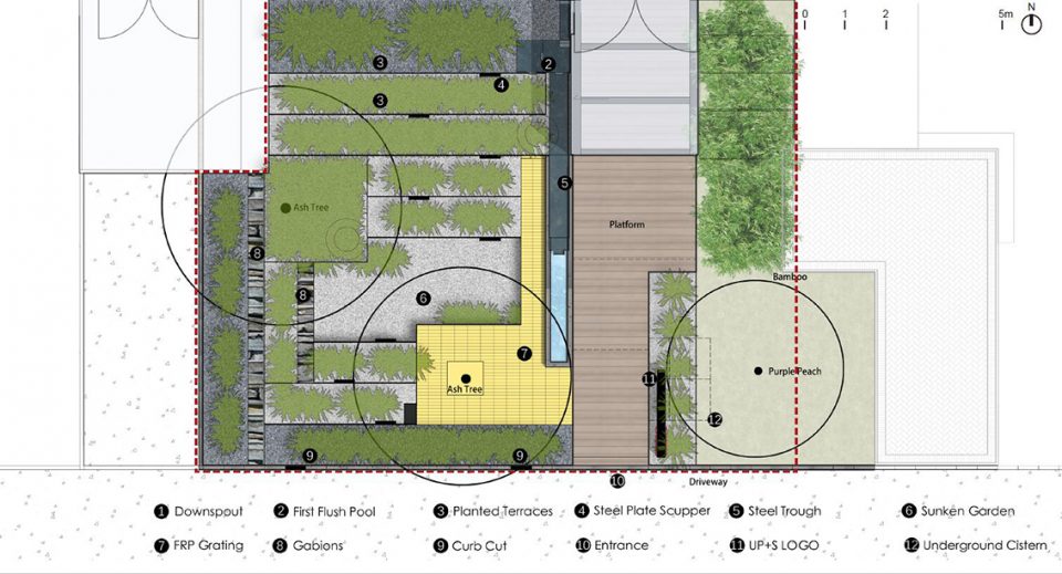 Rain Garden UpS